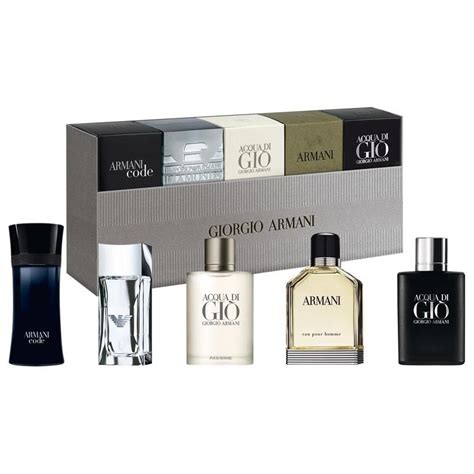 armani cologne gift set|giorgio armani fragrance gift set.